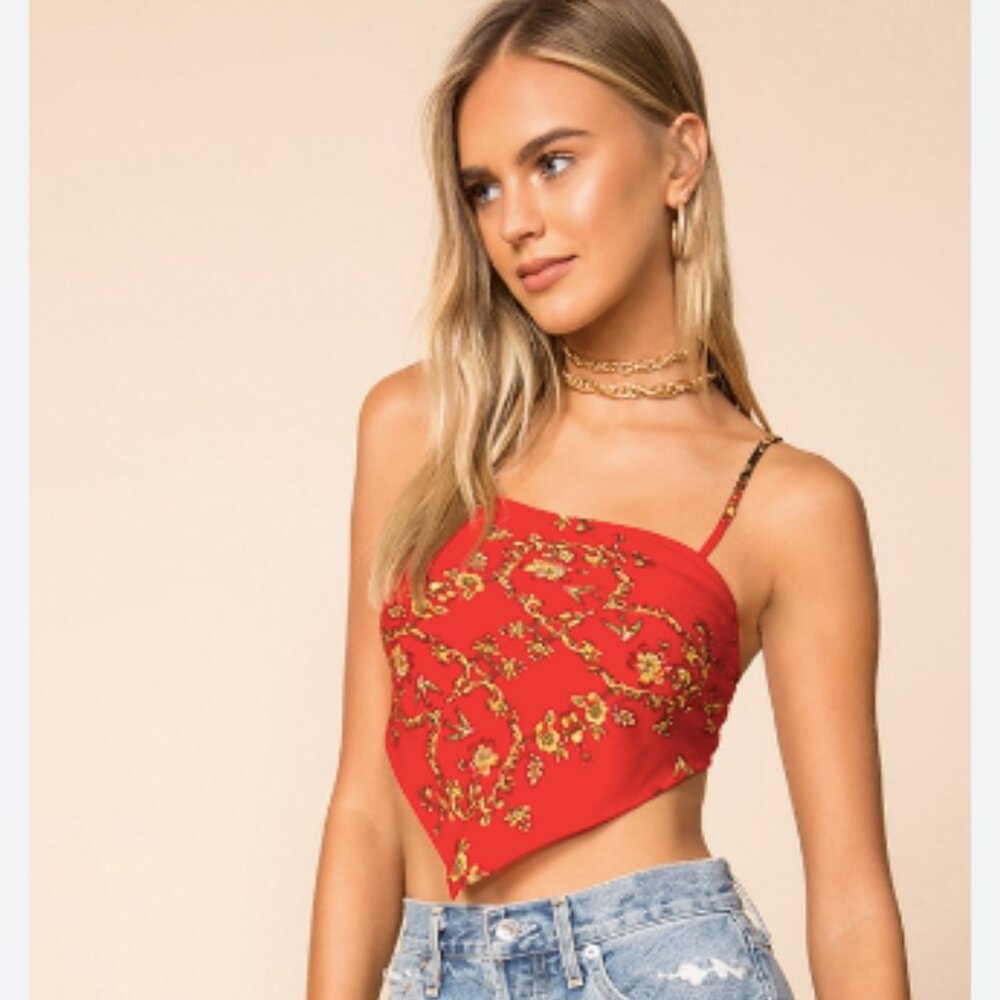 Superdown Bandana Bethani Top